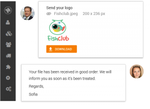 How does a logo vectorize ?